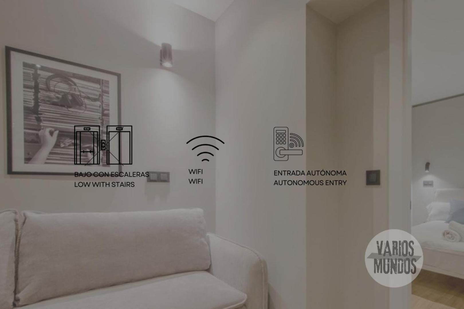 Urban And Central Apt 5Pax En Calle Silva-Gran Via E2 Madrid Kültér fotó