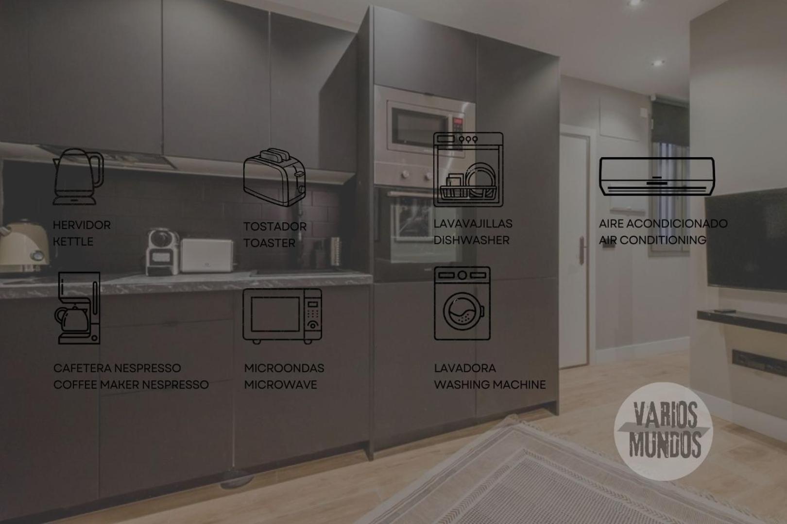 Urban And Central Apt 5Pax En Calle Silva-Gran Via E2 Madrid Kültér fotó